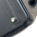 エルメス HERMES バーキン30 A刻 ブラック/SV金具 トリヨン レディース ハンドバッグ