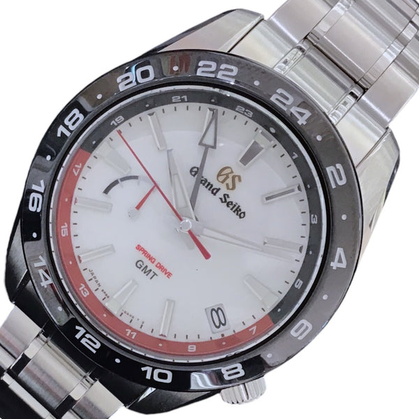 セイコー SEIKO Grand Seiko スポーツコレクション 500本限定 AJHH創立20周年記念限定モデル SBGE311 ホワイト ステンレススチール SS メンズ 腕時計