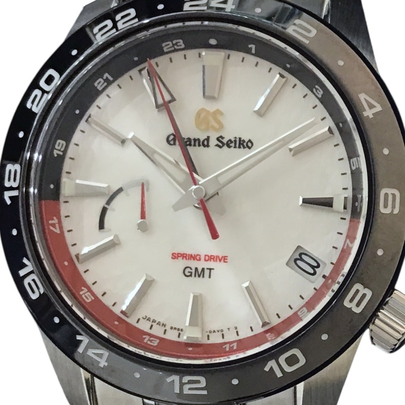 セイコー SEIKO Grand Seiko スポーツコレクション 500本限定 AJHH創立20周年記念限定モデル SBGE311 ホワイト ステンレススチール SS メンズ 腕時計