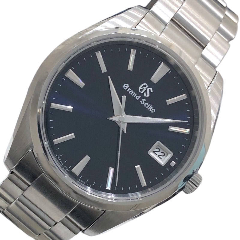セイコー SEIKO Grand Seiko ヘリテージコレクション 9Fクォーツ SBGP013 ネイビー ステンレススチール SS メンズ 腕時計