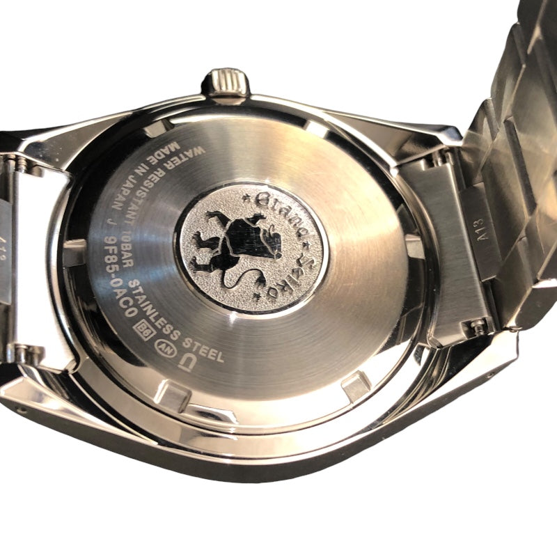 セイコー SEIKO Grand Seiko ヘリテージコレクション 9Fクォーツ SBGP013 ネイビー ステンレススチール SS メンズ 腕時計