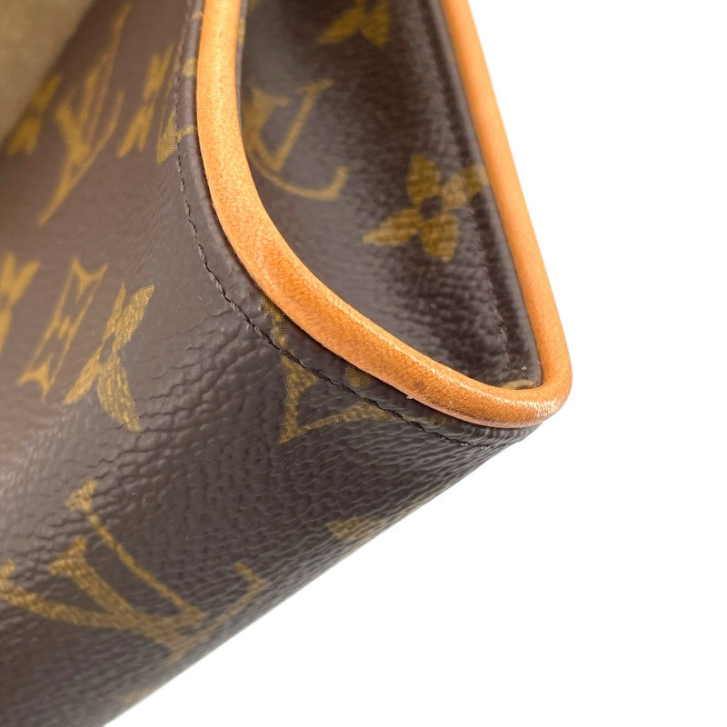 ルイ・ヴィトン LOUIS VUITTON ポシェットフロランティーヌ M51855 ブラウン モノグラム レディース ショルダーバッグ