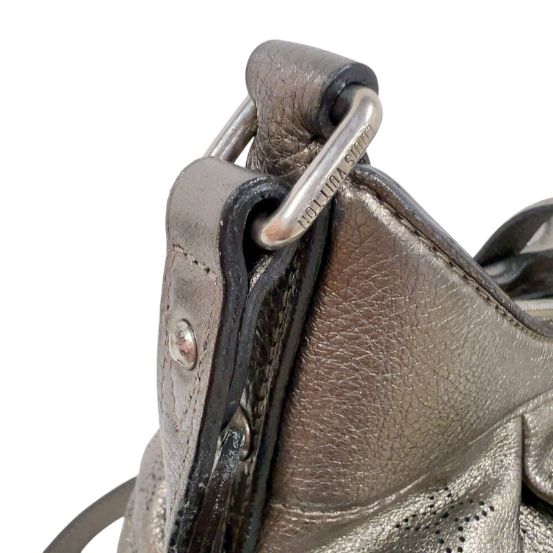 ルイ・ヴィトン LOUIS VUITTON マヒナXS M95717 ブロンズ　シルバー金具 モノグラム・マヒナ レディース ショルダーバッグ