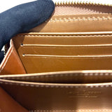 ルイ・ヴィトン LOUIS VUITTON ジッピー・コインパース M90601 ベージュ モノグラム・ヴェルニ レディース 二つ折り財布