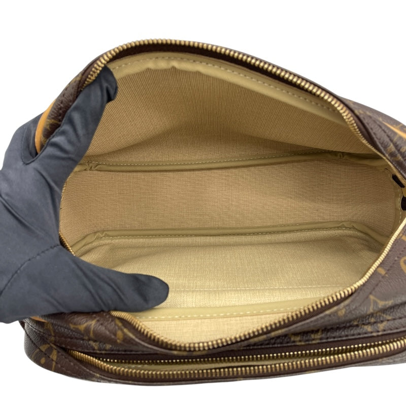 ルイ・ヴィトン LOUIS VUITTON リポーターPM M45254 ブラウン モノグラム・キャンバス レディース ショルダーバッグ