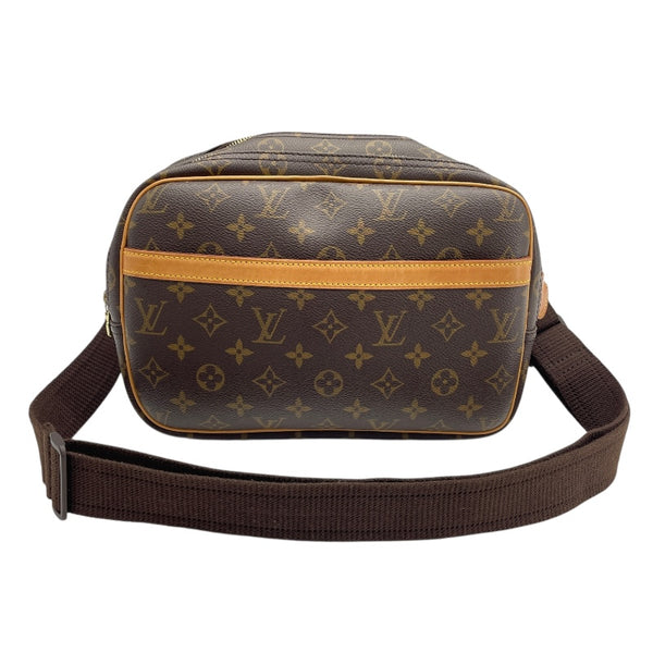ルイ・ヴィトン LOUIS VUITTON リポーターPM M45254 ブラウン モノグラム・キャンバス レディース ショルダーバッグ