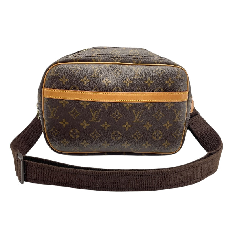 ルイ・ヴィトン LOUIS VUITTON リポーターPM M45254 ブラウン モノグラム・キャンバス レディース ショルダーバッグ