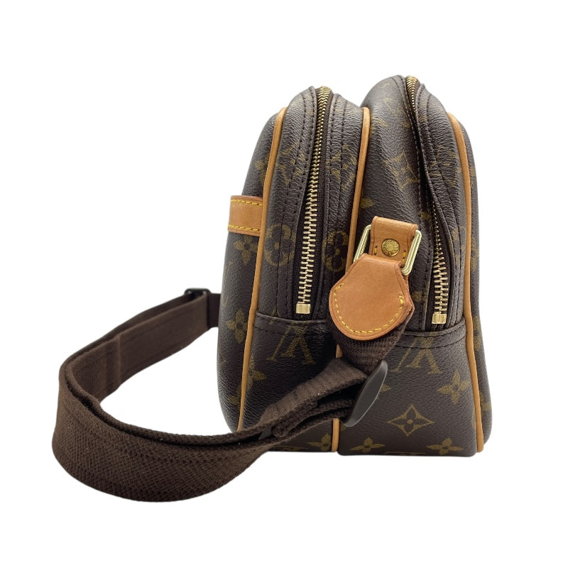 ルイ・ヴィトン LOUIS VUITTON リポーターPM M45254 ブラウン モノグラム・キャンバス レディース ショルダーバッグ