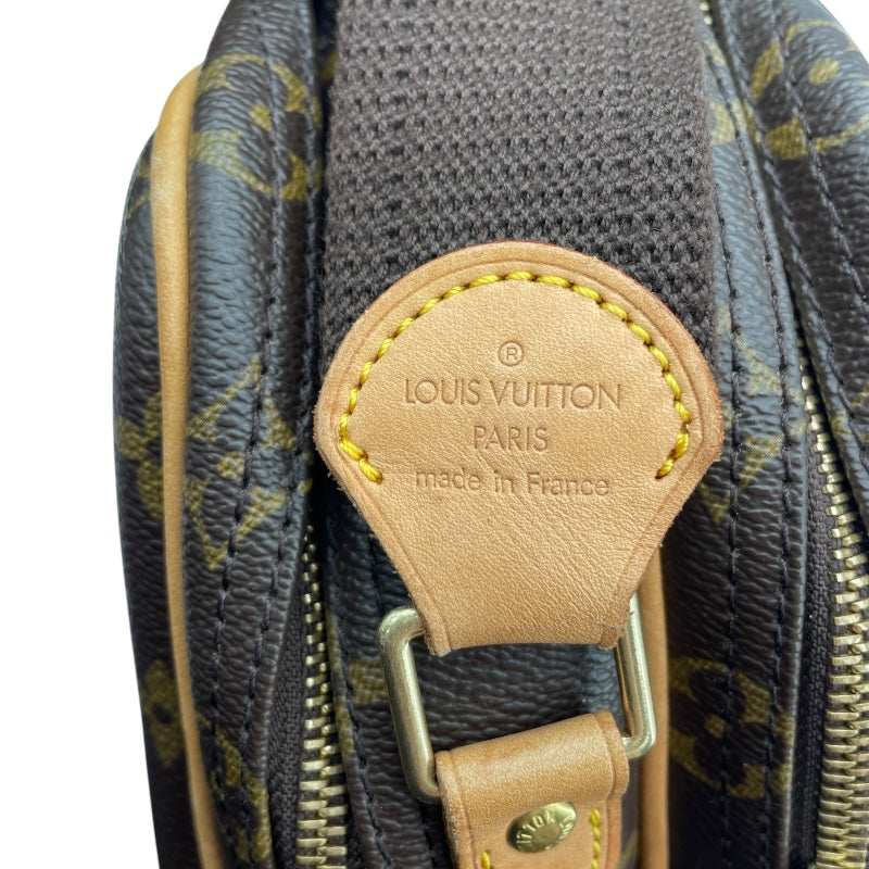 ルイ・ヴィトン LOUIS VUITTON リポーターPM M45254 ブラウン モノグラム・キャンバス レディース ショルダーバッグ