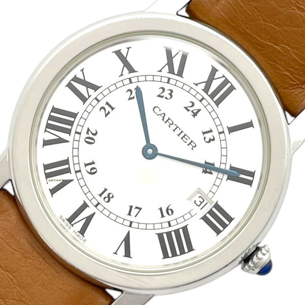 カルティエ Cartier ロンドソロ LM W6700255 SS メンズ 腕時計