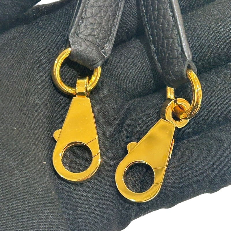 エルメス HERMES ケリー28 内縫い Y刻 ブラック GD金具 トゴ レディース ハンドバッグ