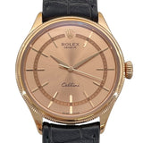 ロレックス ROLEX チェリーニ 50505 ブラウン K18PG 自動巻き メンズ 腕時計