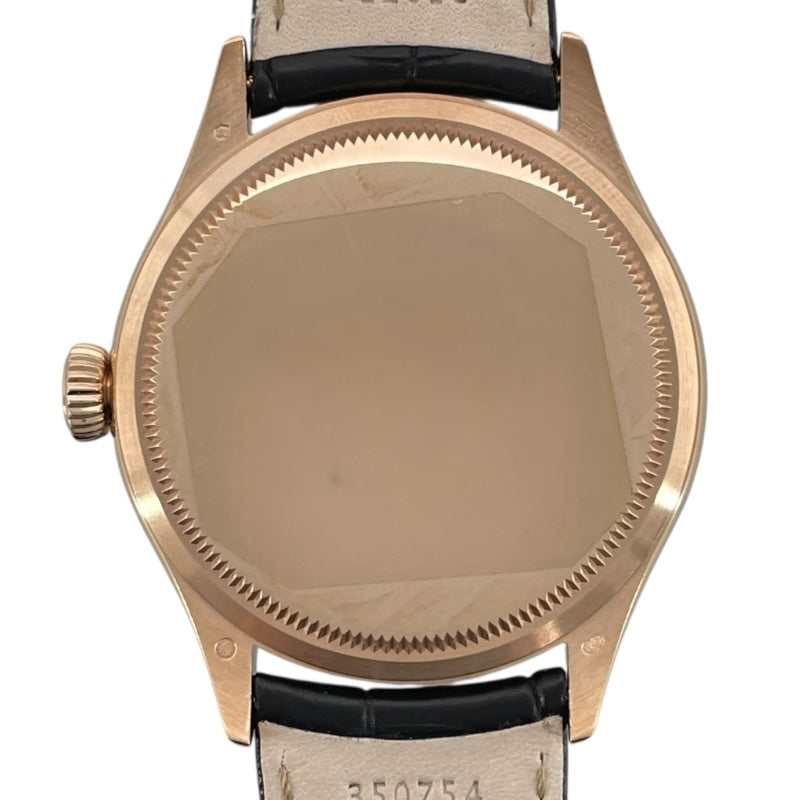 ロレックス ROLEX チェリーニ 50505 ブラウン K18PG 自動巻き メンズ 腕時計