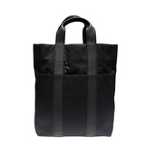 エルメス HERMES アカプルコカバスMM ブラック　SV金具 トワル レディース トートバッグ