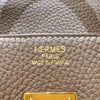 エルメス HERMES バーキン35 C刻印　(2018年製) エトゥープ　ゴールド金具 トリヨンクレマンス ユニセックス ハンドバッグ