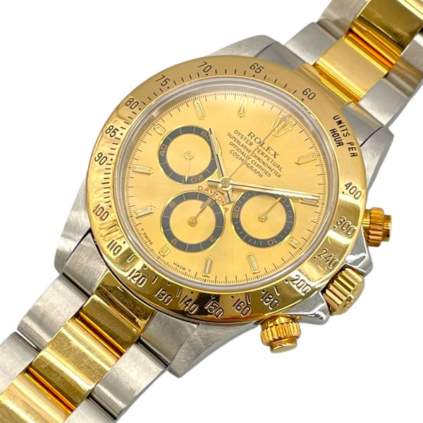 ロレックス ROLEX デイトナ 16523 ゴールド K18YG/SS 自動巻き メンズ 腕時計