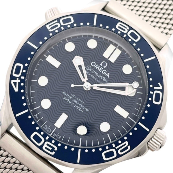 オメガ OMEGA シーマスター ダイバー 300M コーアクシャル マスタークロノメーター 007 210.30.42.20.03.002 SS メンズ 腕時計