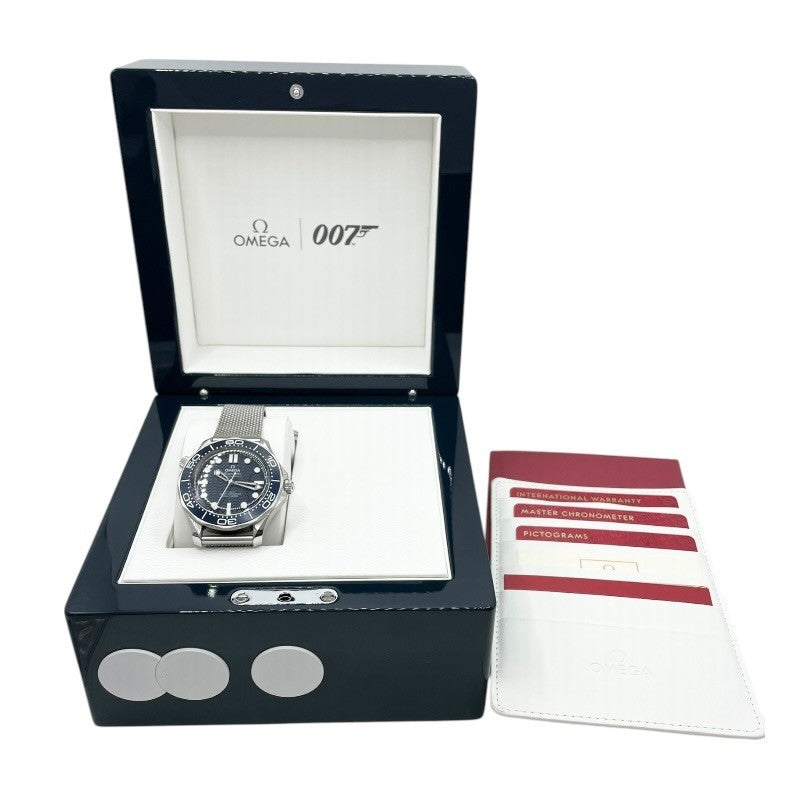 オメガ OMEGA シーマスター ダイバー 300M コーアクシャル マスタークロノメーター 007 210.30.42.20.03.002 SS メンズ 腕時計