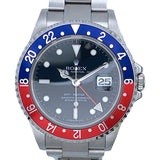 ロレックス ROLEX GMTマスター２　スティックダイヤル 16710 SS メンズ 腕時計