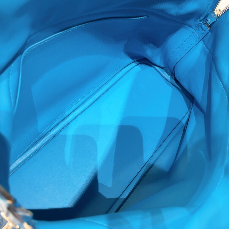 エルメス HERMES ボリード31 U刻印　(2022年製) ブルーフリーダ  トリヨンクレマンス レディース ショルダーバッグ