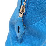エルメス HERMES ボリード31 U刻印　(2022年製) ブルーフリーダ  トリヨンクレマンス レディース ショルダーバッグ