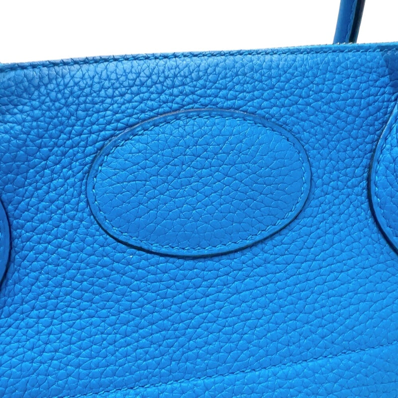 エルメス HERMES ボリード31 U刻印　(2022年製) ブルーフリーダ  トリヨンクレマンス レディース ショルダーバッグ
