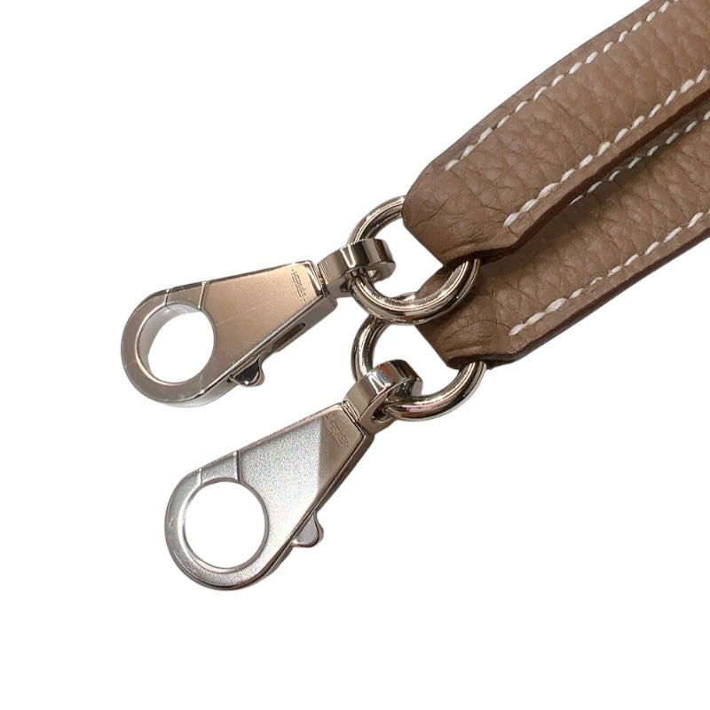 エルメス HERMES ケリー25 内縫い W刻印　(2024年製) エトゥープ シルバー金具 トゴ レディース ショルダーバッグ