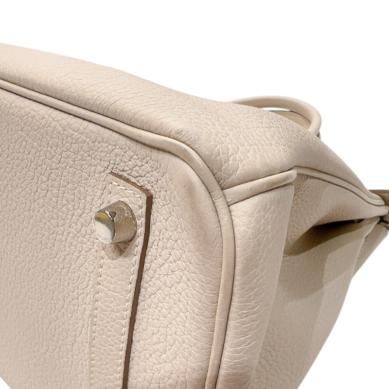 エルメス HERMES バーキン30 X刻印　(2016年製) ベトン　シルバー金具 トゴ レディース ハンドバッグ