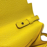エルメス HERMES ケリートゥーゴー U刻印　(2022年製) ライム　シルバー金具 シェーブル レディース ショルダーバッグ