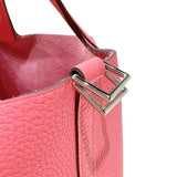 エルメス HERMES ピコタンロックPM A刻印　(2017年製) ローズアザレ　シルバー金具 トリヨンクレマンス レディース ハンドバッグ