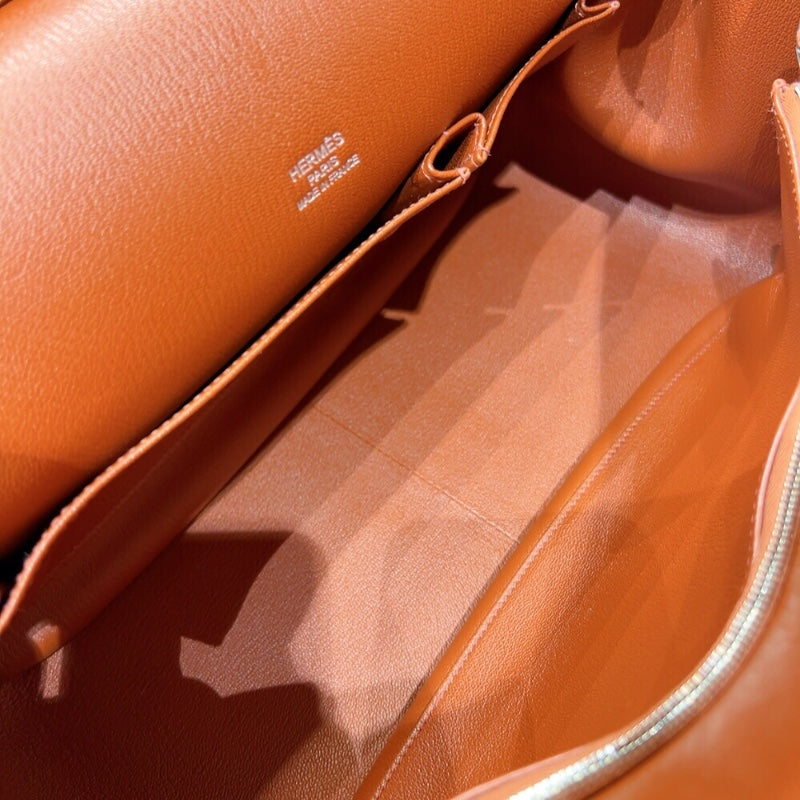 エルメス HERMES ジプシエール34 □Q刻印　(2013年製) ルージュデュセス　シルバー金具 トリヨンクレマンス レディース ショルダーバッグ
