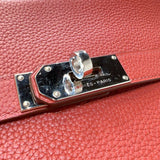 エルメス HERMES ジプシエール34 □Q刻印　(2013年製) ルージュデュセス　シルバー金具 トリヨンクレマンス レディース ショルダーバッグ
