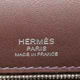 エルメス HERMES ケリー28　外縫い U刻 エクリュ・フランボワーズ・ルージュセリエ トワルキャドリーユ・スイフト レディース ハンドバッグ