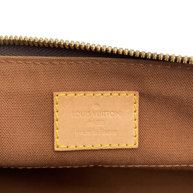 ルイ・ヴィトン LOUIS VUITTON ポパンクール・ロン M40008 ブラウン モノグラムキャンバス レディース ショルダーバッグ