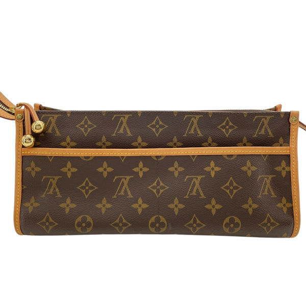 ルイ・ヴィトン LOUIS VUITTON ポパンクール・ロン M40008 ブラウン モノグラムキャンバス レディース ショルダーバッグ