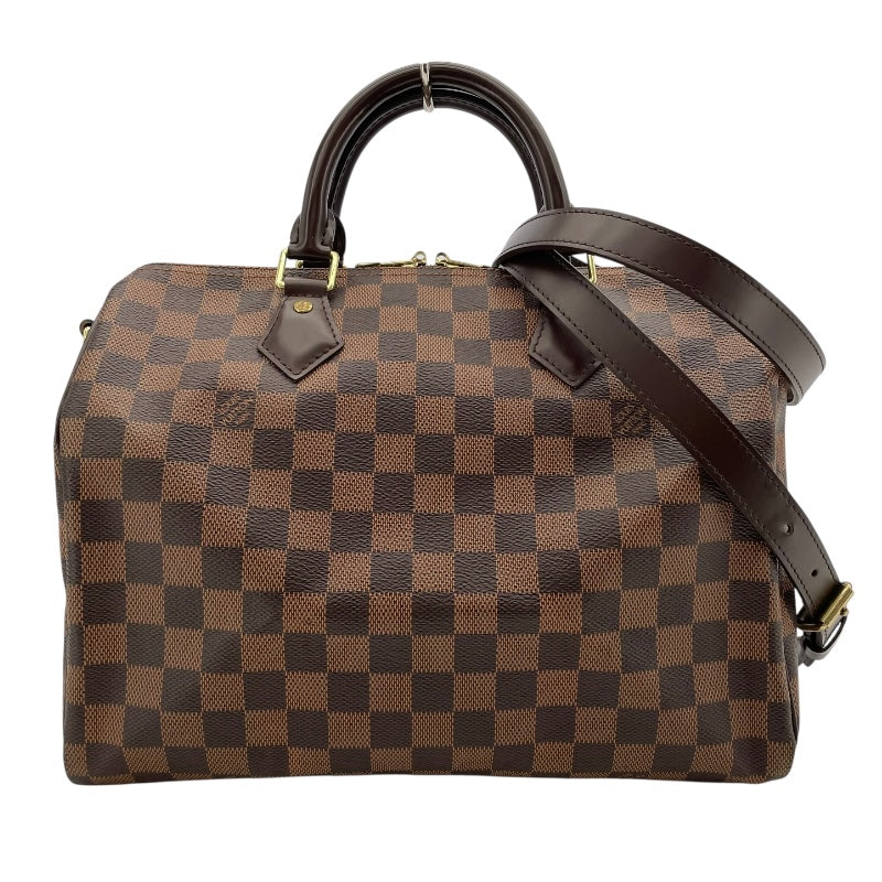 ルイ・ヴィトン LOUIS VUITTON スピーディ・バンドリエール30 N41367 ブラウン ダミエ・エベヌ レディース ショルダーバッグ