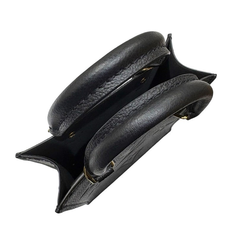 ルイ・ヴィトン LOUIS VUITTON プティットサック・プラ M81417 ノワール モノグラム・アンプラント レディース ハンドバッグ
