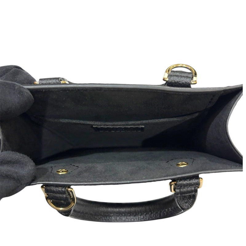ルイ・ヴィトン LOUIS VUITTON プティットサック・プラ M81417 ノワール モノグラム・アンプラント レディース ハンドバッグ