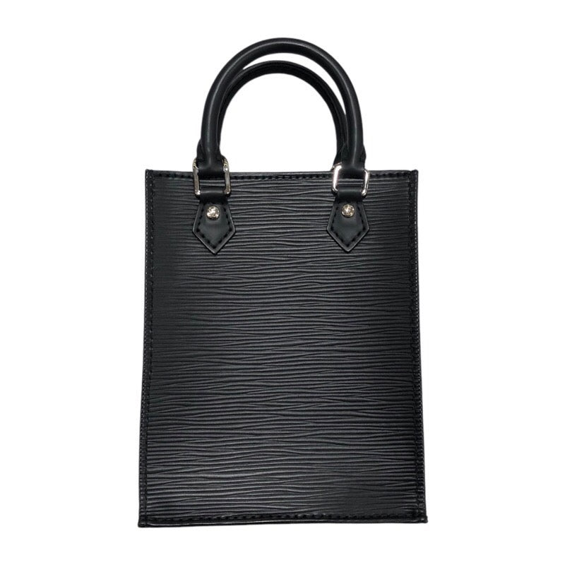 ルイ・ヴィトン LOUIS VUITTON プティット・サックプラ M69441 ブラック/シルバー金具 エピ レディース ショルダーバッグ