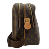 ルイ・ヴィトン LOUIS VUITTON リポーターGM M45252 ブラウン モノグラムキャンバス レディース ショルダーバッグ