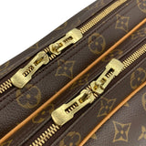 ルイ・ヴィトン LOUIS VUITTON リポーターGM M45252 ブラウン モノグラムキャンバス レディース ショルダーバッグ