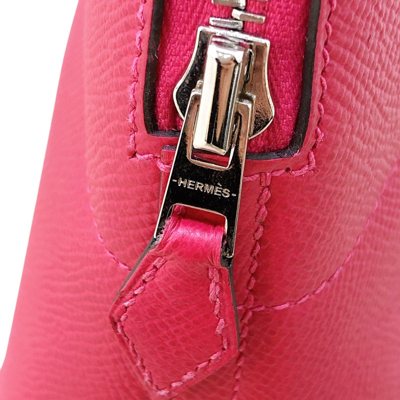 エルメス HERMES ボリード27 Z刻 フランボワーズ シルバー金具 エプソン レディース ハンドバッグ