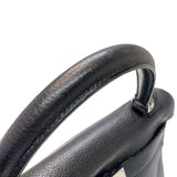 エルメス HERMES ケリー32内縫い □L刻印　(2008年製) ブラック　シルバー金具 トリヨンクレマンス レディース ハンドバッグ