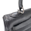 エルメス HERMES ケリー32内縫い □L刻印　(2008年製) ブラック　シルバー金具 トリヨンクレマンス レディース ハンドバッグ