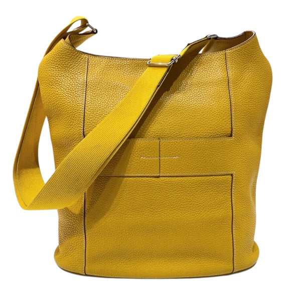 エルメス HERMES グッドニュース GM □M刻　(2009年製) ソレイユ/シルバー金具 トリヨンクレマンス ユニセックス ショルダーバッグ