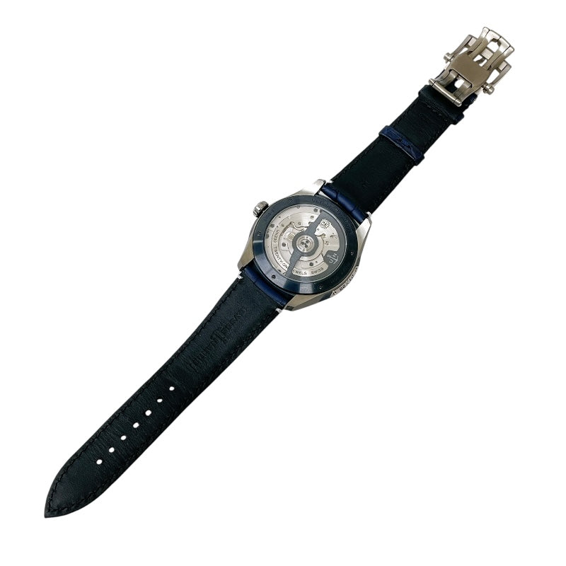 ユリスナルダン ULYSSE NARDIN フリークX 43mm 2303-270/03 ブルー チタン/アリゲーターストラップ 自動巻き メンズ 腕時計