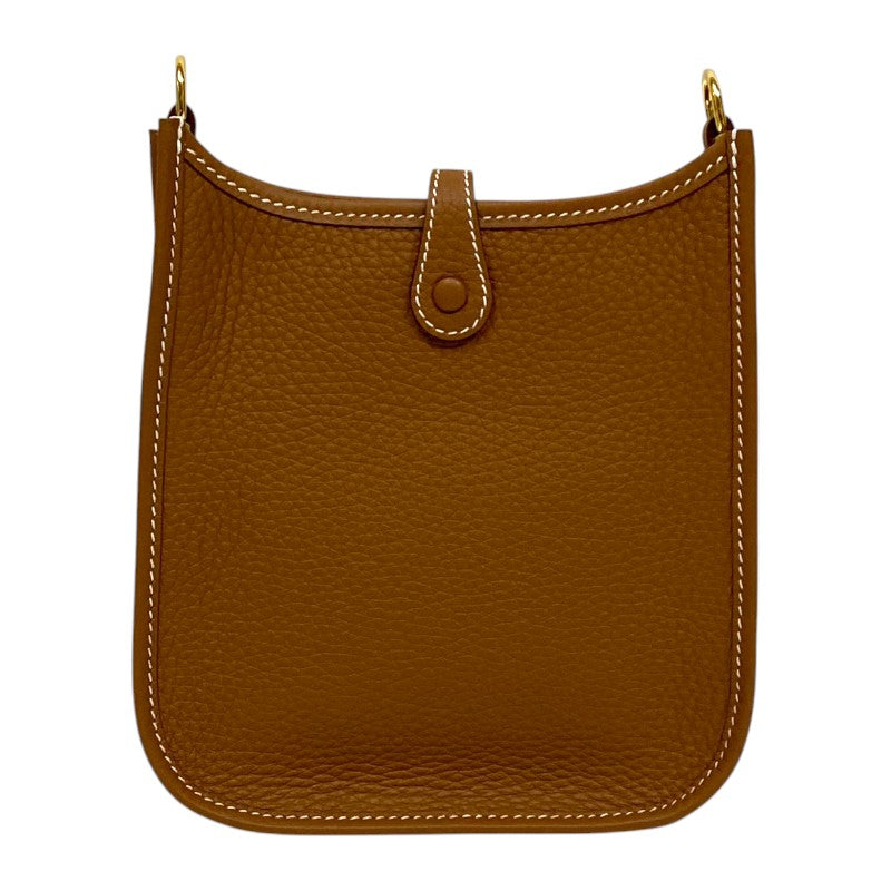 エルメス HERMES エヴリンTPM W刻 ゴールド ゴールド金具 トリヨン レディース ショルダーバッグ