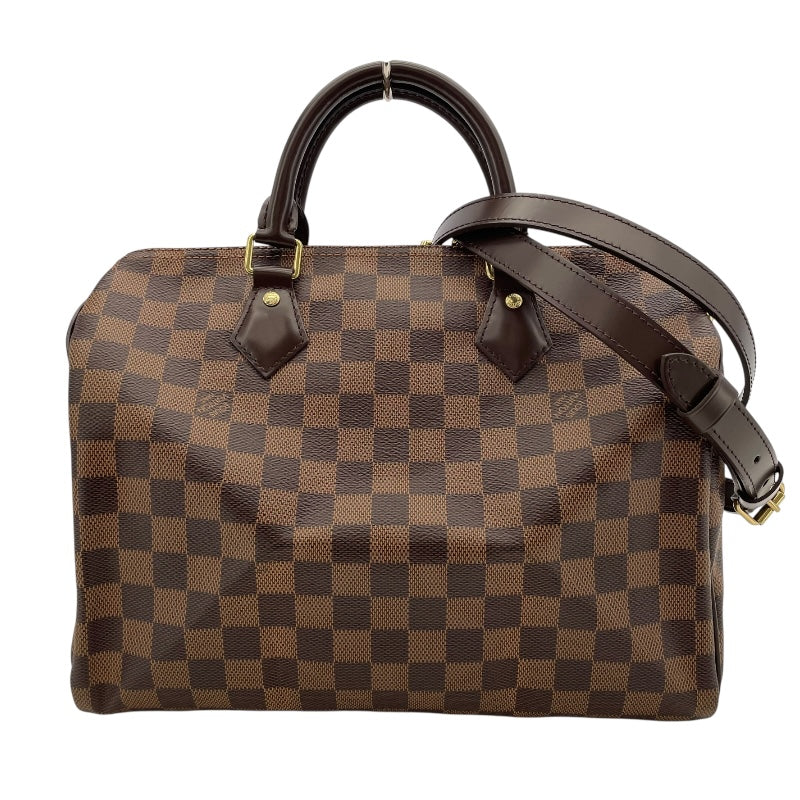 ルイ・ヴィトン LOUIS VUITTON スピーディ・バンドリエール30 N41367 ブラウン ダミエ・エベヌ レディース ショルダーバッグ
