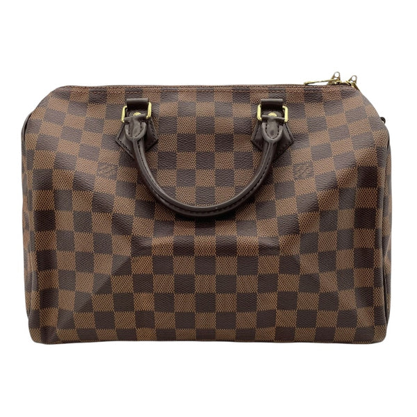 ルイ・ヴィトン LOUIS VUITTON スピーディ・バンドリエール30 N41367 ブラウン ダミエ・エベヌ レディース ショルダーバッグ