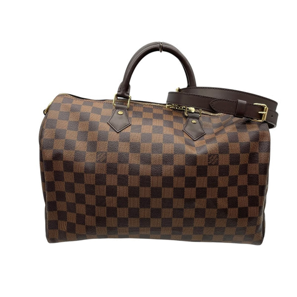 ルイ・ヴィトン LOUIS VUITTON スピーディバンドリエール35 N41366 ブラウン ダミエキャンバス ユニセックス ハンドバッグ